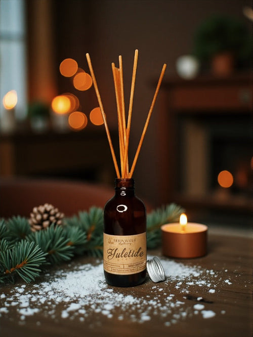 *YULETIDE* - REED DIFFUSER & ROOM SPRAY -- by Moon Water Apothecary - WildWood Apothecary and More