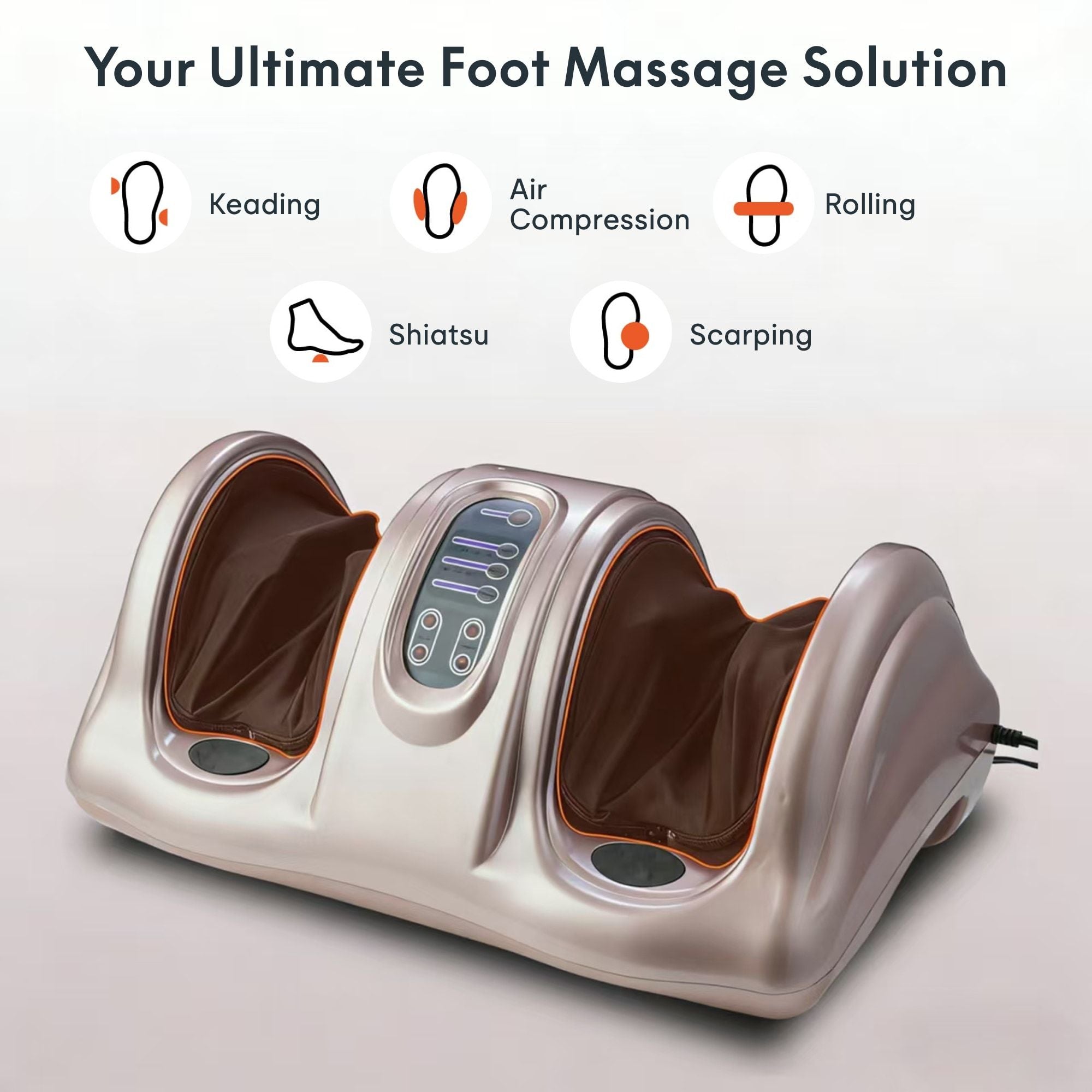 Premium Foot Massager with Remote Control – Deep Kneading and Rolling Massage for Feet, Ankles, Calves, and Legs – Pain Relief & Circulation Boost, Perfect Gift for Men, Women, Parents - WildWood Apothecary and More