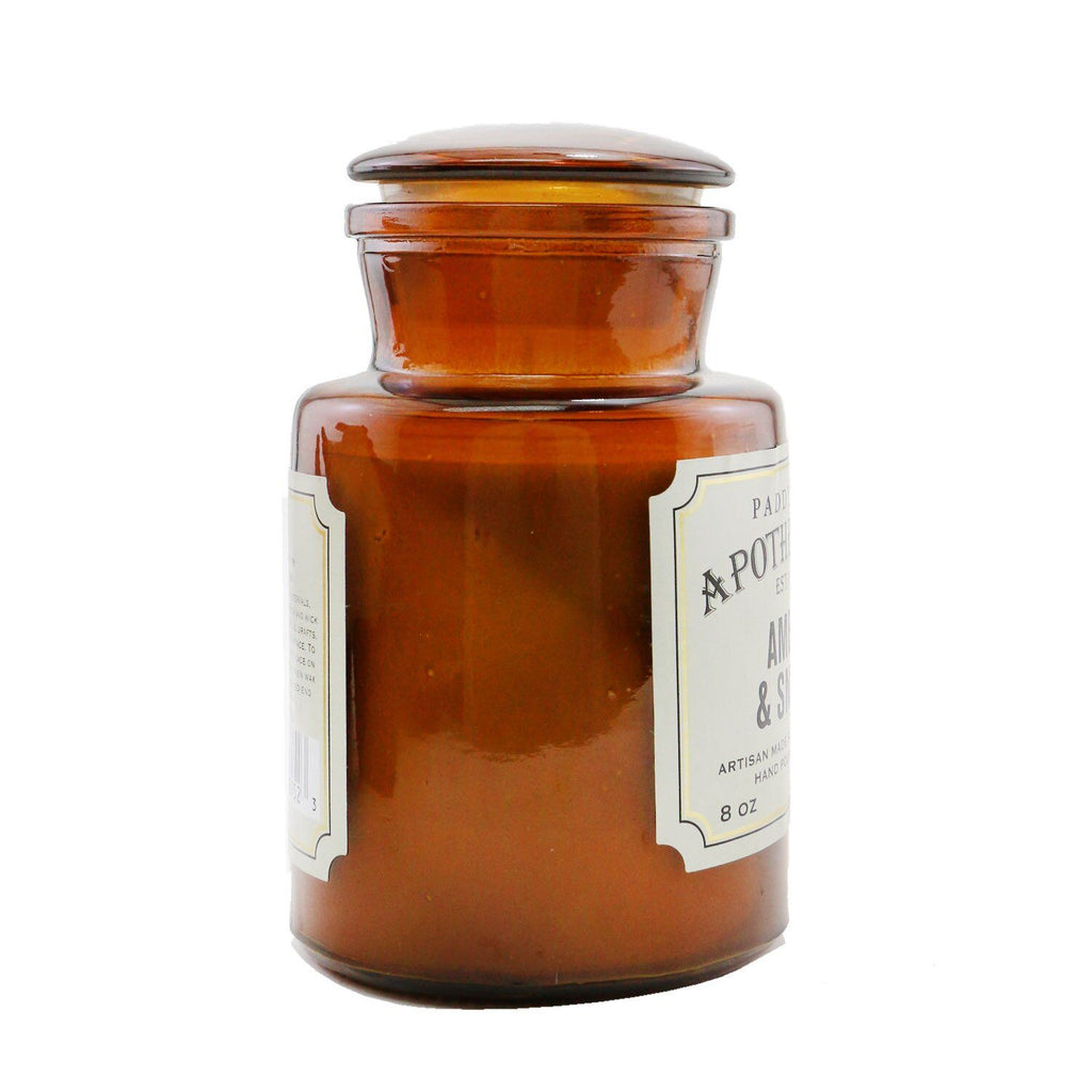 PADDYWAX - Apothecary Candle - Amber & Smoke  226g/8oz - WildWood Apothecary and More
