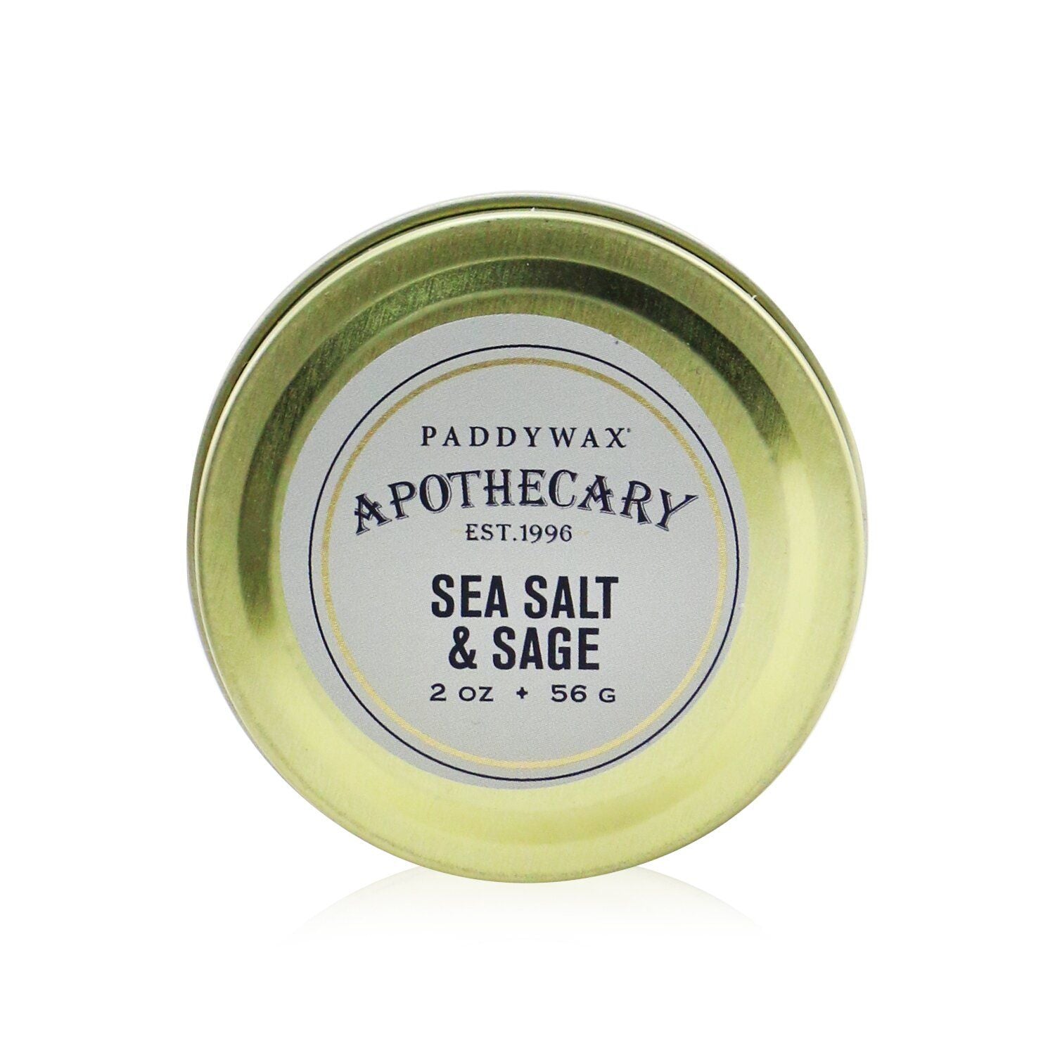 PADDYWAX - Apothecary Candle - Sea Salt & Sage  56g/2oz - WildWood Apothecary and More