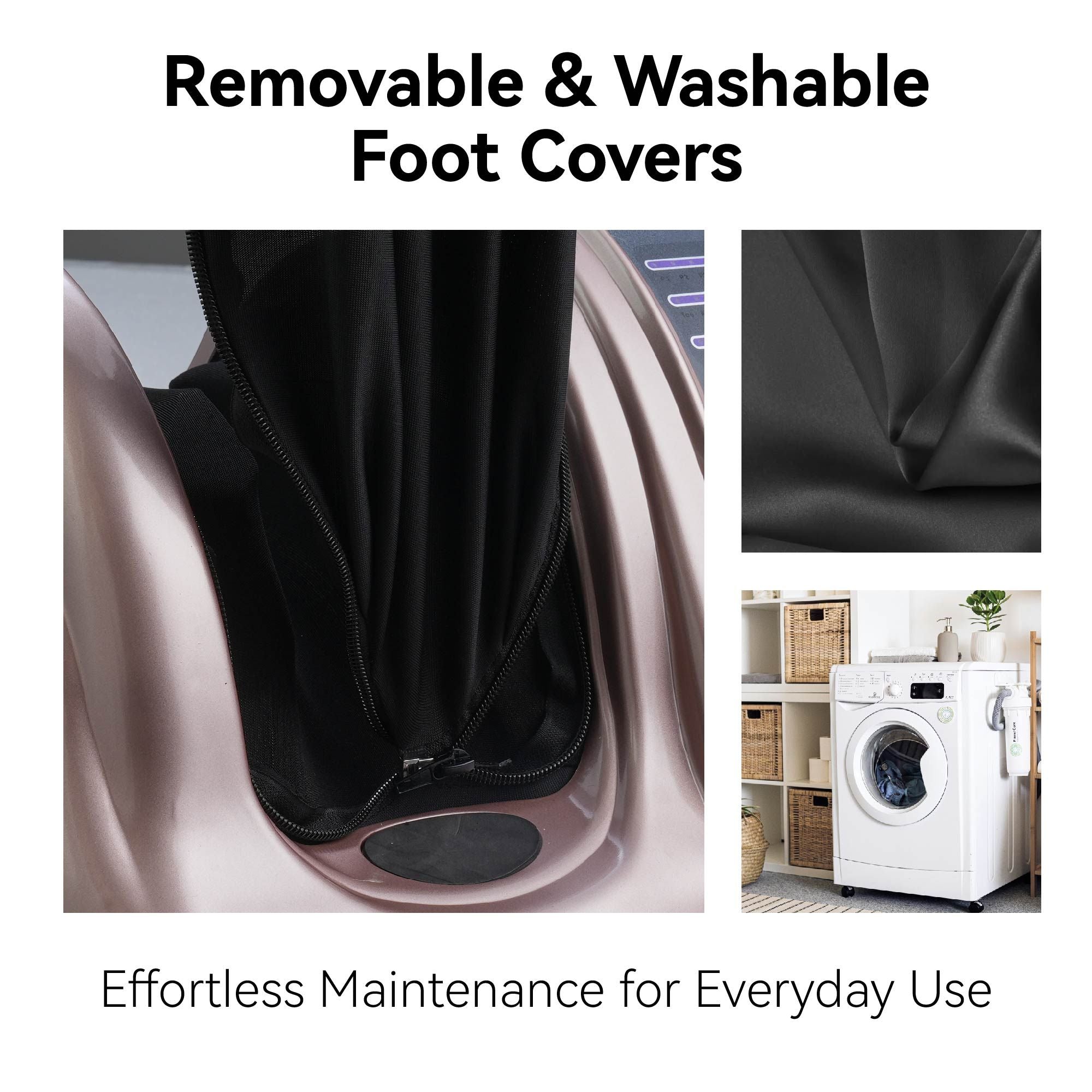 Premium Foot Massager with Remote Control – Deep Kneading and Rolling Massage for Feet, Ankles, Calves, and Legs – Pain Relief & Circulation Boost, Perfect Gift for Men, Women, Parents - WildWood Apothecary and More