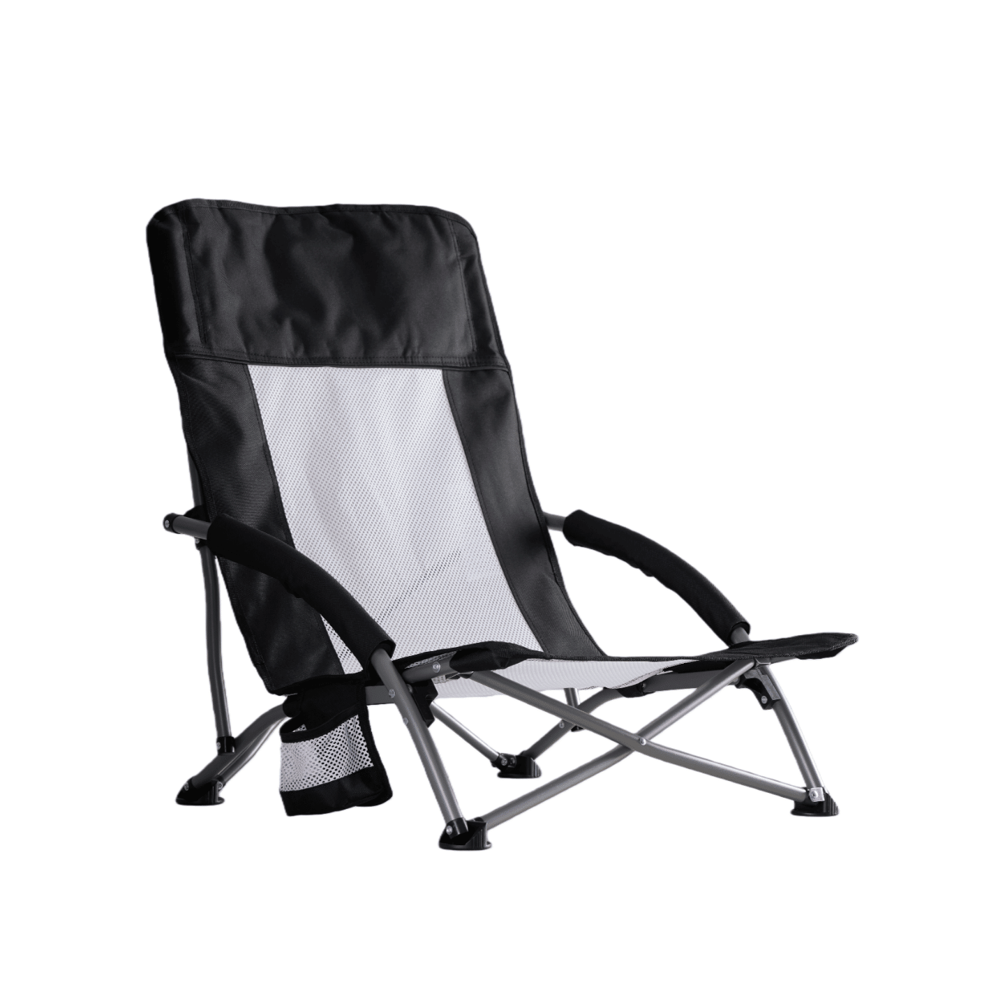 Portable Folding Patio Chaise Lounge With Storage Pocket And Carry Bag | 250 Lbs Weight Capacity, Mesh Breathable Backrest, Alloy Steel Frame, Oxford Cloth Cover, Polyester Fill - WildWood Apothecary and More