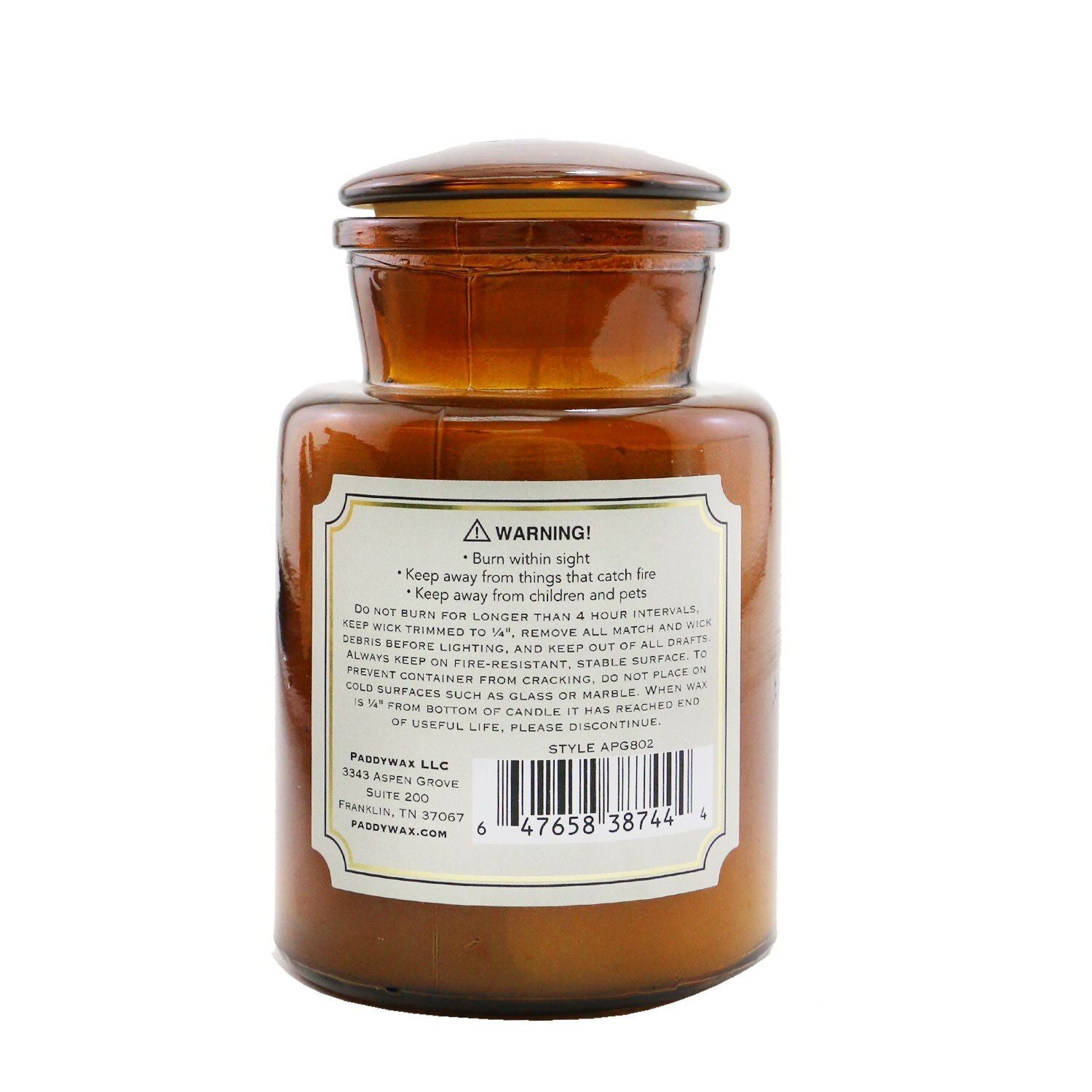 PADDYWAX - Apothecary Candle - Chamomile & Fig  226g/8oz - WildWood Apothecary and More