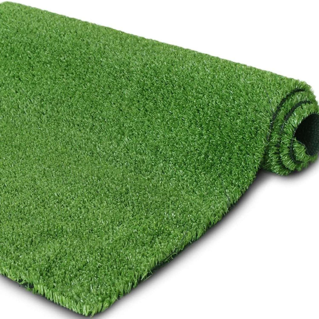 5FT*15FT Artificial Turf, Mat with Drainage Holes. Fake Grass with Rubber Backing, Ideal for Indoor/Outdoor Pet Areas, Garden, Lawn, Patio & Balcony Decor(Grass height 0.6 inches/1.5cm) - WildWood Apothecary and More