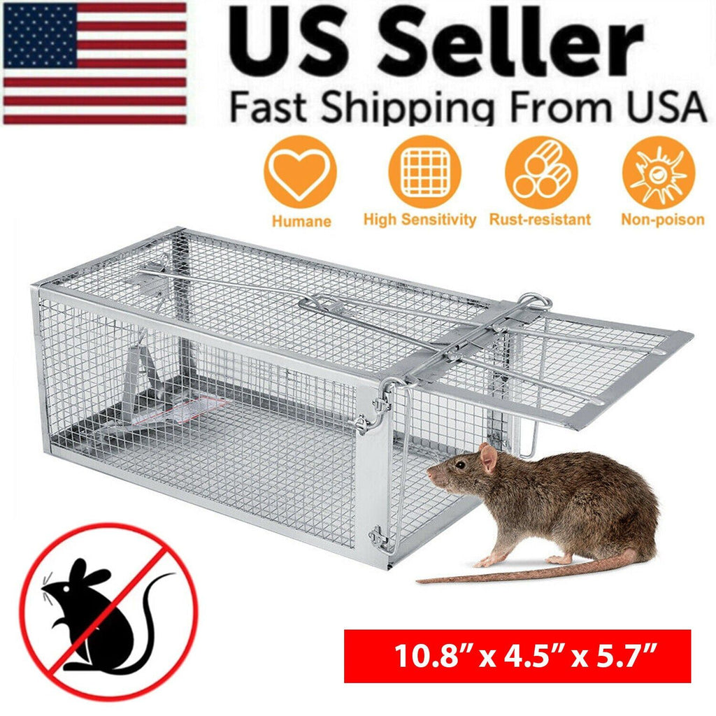 USA Mouse Trap Rat Trap Rodent Trap Live Catch Cage, Easy to Set Up and Reuse - WildWood Apothecary and More