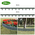 20 PCS Cobbled Stone Effect Plastic Garden Lawn Border Edging - WildWood Apothecary and More