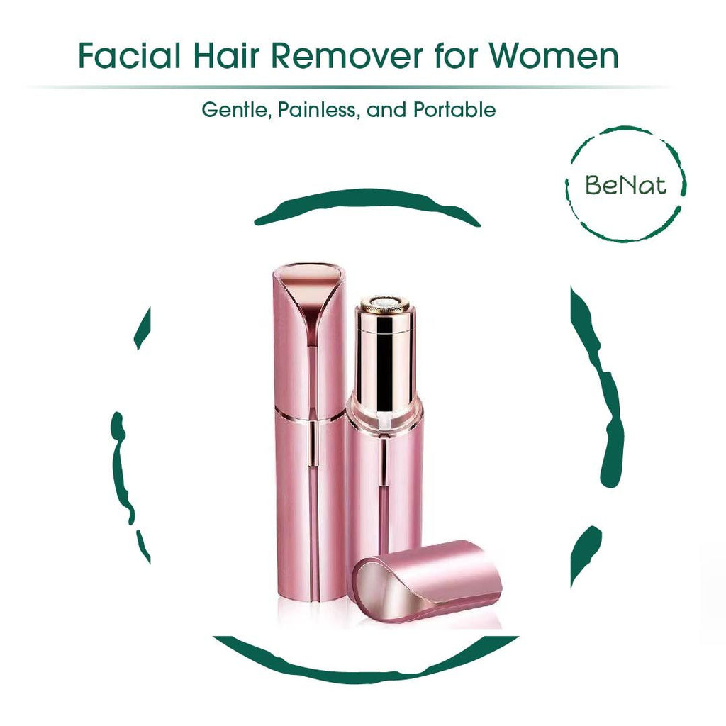 Rechargeable Facial + Eyebrow Hair Removers Set -2 Pack - WildWood Apothecary and More