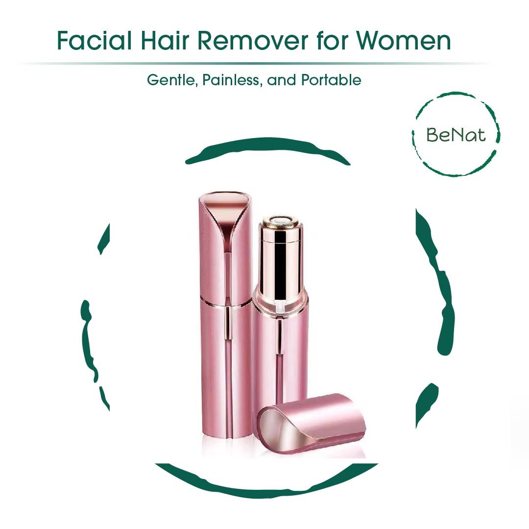 Rechargeable Facial + Eyebrow Hair Removers Set -2 Pack - WildWood Apothecary and More