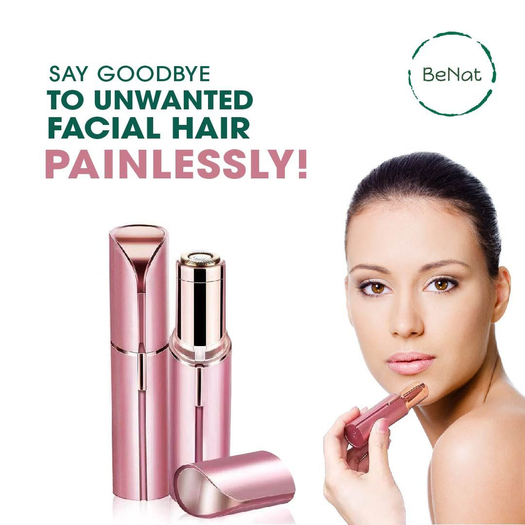 Rechargeable Facial + Eyebrow Hair Removers Set -2 Pack - WildWood Apothecary and More